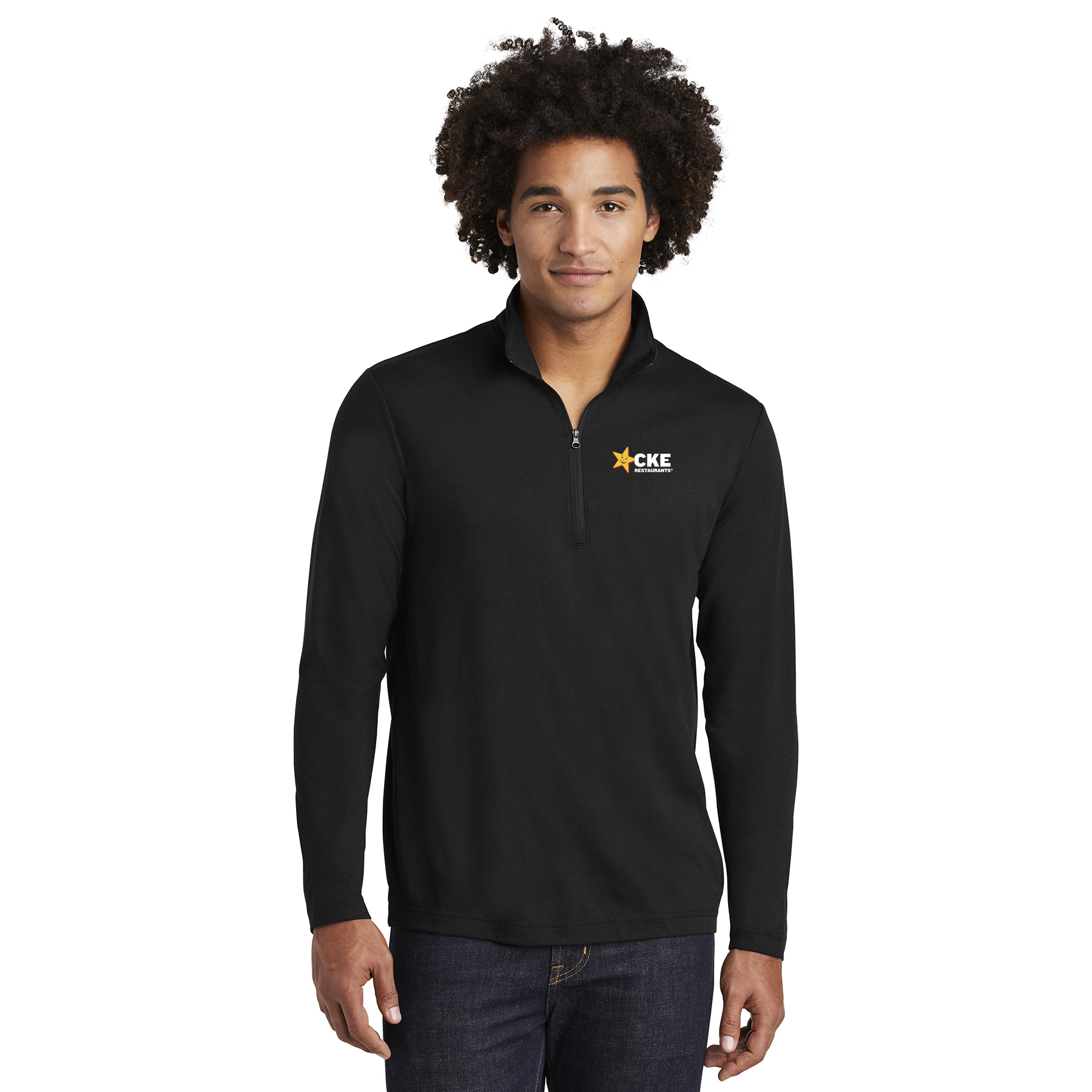 Sport-Tek PosiCharge Tri-Blend Wicking 1/4 Zip